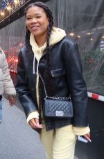 STORM REID Out and About in New York 05/05/2024
