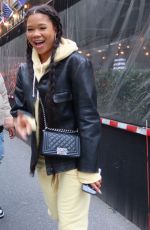 STORM REID Out and About in New York 05/05/2024