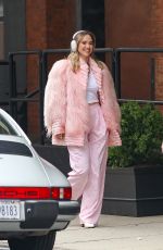 SUKI WATERHOUSE Out Filming in New York 05/13/2024