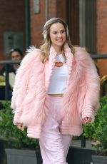 SUKI WATERHOUSE Out Filming in New York 05/13/2024
