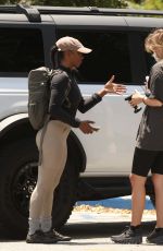 SUKI WATERHOUSE Out Hiking with a Friend in Los Angeles 05/09/2024