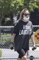 SUKI WATERHOUSE Out Hiking with a Friend in Los Angeles 05/09/2024