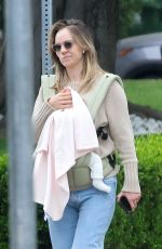 SUKI WATERHOUSE Out with Her Baby in Los Angeles 05/24/2024