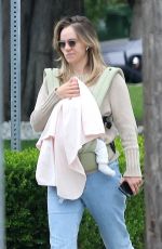 SUKI WATERHOUSE Out with Her Baby in Los Angeles 05/24/2024