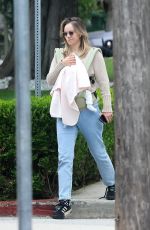 SUKI WATERHOUSE Out with Her Baby in Los Angeles 05/24/2024