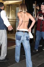 SYDNEY SWEENEY Arrives at Her Hotel in New York 05/04/2024