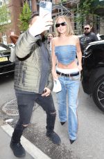 SYDNEY SWEENEY Arrives at Her Hotel in New York 05/04/2024