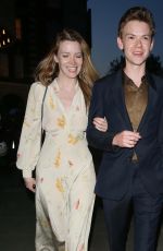 TALULAH RILEY Leaves Strictly Confidential Screening in London 05/08/2024