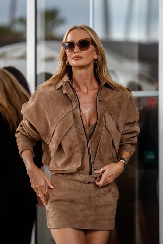 TATIANA KORSAKOVA Leaves Hotel Martinez Hotel at 77th Cannes Film Festival 05/15/2024