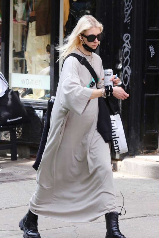 TAYLOR MOMSEN Out and About in New York 04/30/2024
