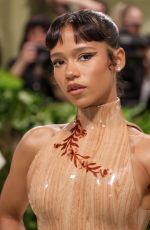 TAYLOR RUSSELL at Met Gala Celebrating Sleeping Beauties: Reawakening Fashion in New York 05/06/2024