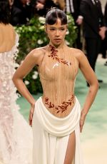TAYLOR RUSSELL at Met Gala Celebrating Sleeping Beauties: Reawakening Fashion in New York 05/06/2024
