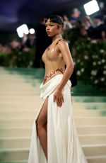 TAYLOR RUSSELL at Met Gala Celebrating Sleeping Beauties: Reawakening Fashion in New York 05/06/2024