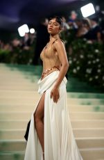TAYLOR RUSSELL at Met Gala Celebrating Sleeping Beauties: Reawakening Fashion in New York 05/06/2024