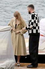 TAYLOR SWIFT and Travis Kelce Out on Lake Como in Italy 05/16/2024