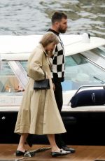 TAYLOR SWIFT and Travis Kelce Out on Lake Como in Italy 05/16/2024