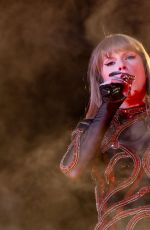 TAYLOR SWIFT Performs at The Eras Tour in Madrid 05/29/2024