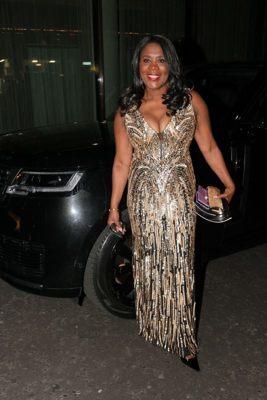 TESSA SANDERSON Arrives at Variety Club Showbusiness Awards 2024 in London 04/28/2024