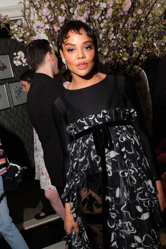 TESSA THOMPSON at Met Gala Celebrating Sleeping Beauties: Reawakening Fashion in New York 05/06/2024