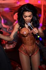 TEYANA TAYLOR and WINNIE HARLOW at Teyana Taylor