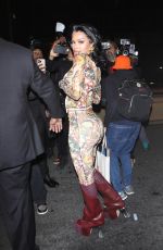 TEYANA TAYLOR Leaves a Met Gala Afterparty in New York 05/07/2024
