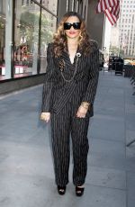 TINA KNOWLES Arrives at Today Show in New York 05/20/2024