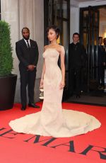 TYLA Leaves Mark Hotel for 2024 Met Gala in New York 05/06/2024