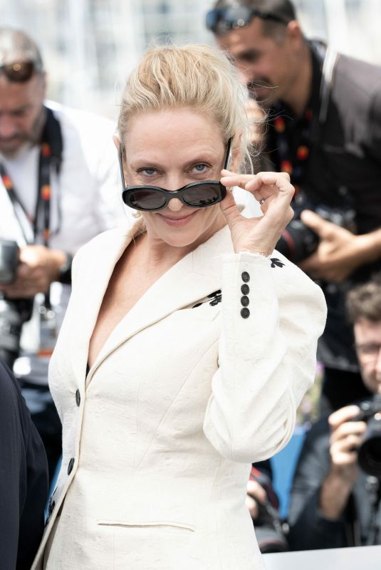 UMA THURMAN at Oh, Canada Photocall at 77th Annual Cannes Film Festival 05/18/2024