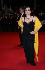 VERONICA LUCCHESI at Parthenope Premiere at 77th Cannes Film Festival 05/21/2024
