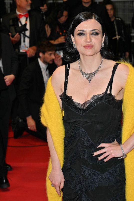 VERONICA LUCCHESI at Parthenope Premiere at 77th Cannes Film Festival 05/21/2024