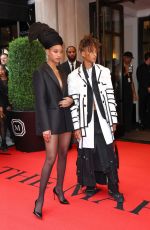 WILLOW SMITH Leaves Mark Hotel for 2024 Met Gala in New York 05/06/2024