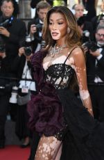 WINNIE HARLOW at The Count of Monte Cristo Premiere at 77th Cannes Film Festival 05/22/2024