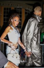 WINNIE HARLOW Leaves a Met Gala Afterparty in New York 05/07/2024