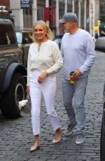 YOLANDA HADID and Joseph Jingoli Out in New York 05/03/2024