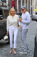 YOLANDA HADID and Joseph Jingoli Out in New York 05/03/2024