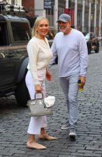 YOLANDA HADID and Joseph Jingoli Out in New York 05/03/2024