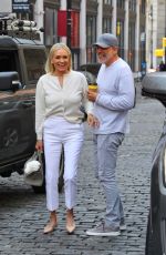 YOLANDA HADID and Joseph Jingoli Out in New York 05/03/2024
