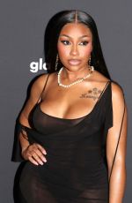 YUNG MIAMI at 35th Annual GLAAD Media Awards in New York 05/11/2024