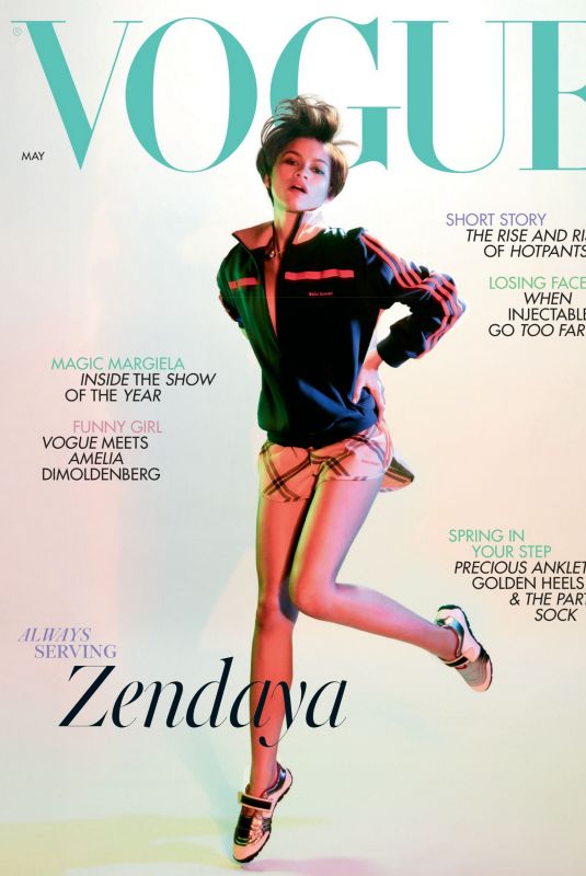 ZENDAYA in British Vogue, May 2024