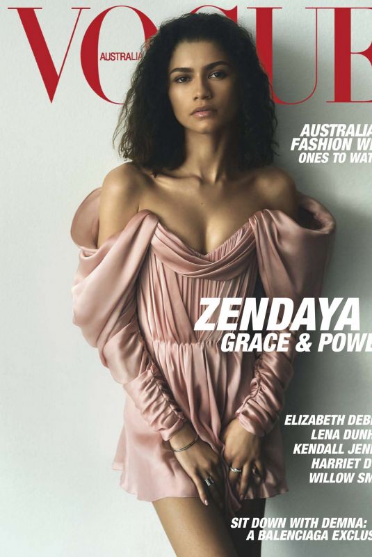ZENDAYA in Vogue Magazine, Australia May 2024