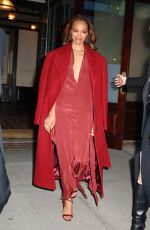 ZOE SALDANA Arrives at Paramount Pictures Upfront in New York 04/30/2024