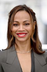 ZOE SALDANA at Emilia Perez Photocall at Cannes Film Festival 05/18/2024