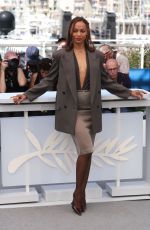 ZOE SALDANA at Emilia Perez Photocall at Cannes Film Festival 05/18/2024