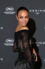ZOE SALDANA at Kerning Women in Motion Photocall in Cannes 05/20/2024