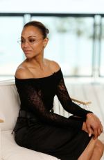 ZOE SALDANA at Kerning Women in Motion Photocall in Cannes 05/20/2024