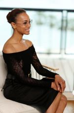 ZOE SALDANA at Kerning Women in Motion Photocall in Cannes 05/20/2024