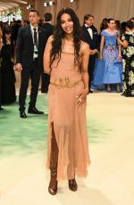 ZOE SALDANA at Met Gala Celebrating Sleeping Beauties: Reawakening Fashion in New York 05/06/2024