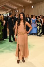 ZOE SALDANA at Met Gala Celebrating Sleeping Beauties: Reawakening Fashion in New York 05/06/2024