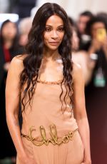 ZOE SALDANA at Met Gala Celebrating Sleeping Beauties: Reawakening Fashion in New York 05/06/2024