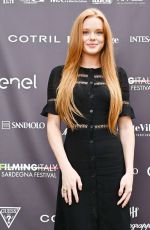 ABIGAIL COWEN at a Photocall at Filming Italy 2024 in Santa Margherita di Pula 06/23/2024